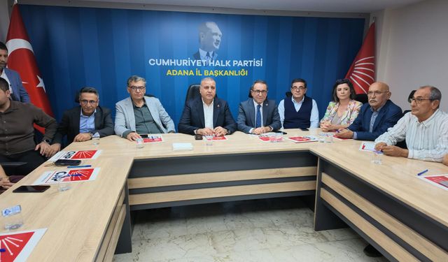 CHP Adana’da Örgütlerden Birlik ve İktidar Mesajı
