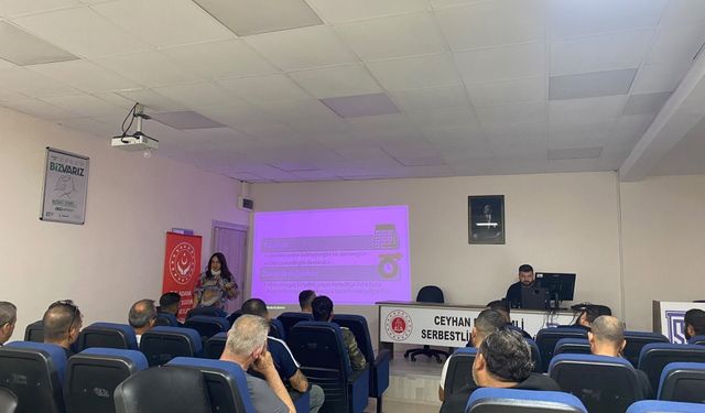 Adana’da Denetimli Serbestlik Yükümlülerine Eğitim Verildi
