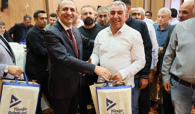 Başkan Vekili Tarık Özünal Muhtarlarla Aynı Sofrada Bir Araya Geldi