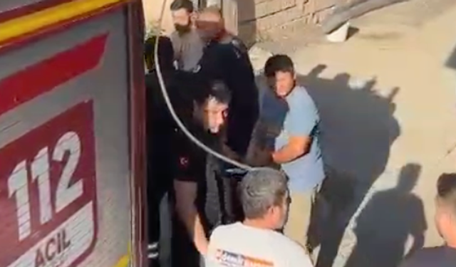 Adana’da Yaşlı Kadın 1. Kattan Bahçeye Düştü!