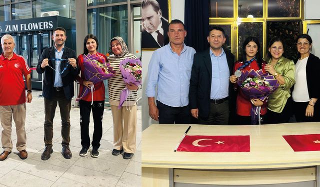 Damla Ünal’dan Büyük Başarı! Avrupa İkincisi Olan Milli Güreşçi Feke’ye Döndü