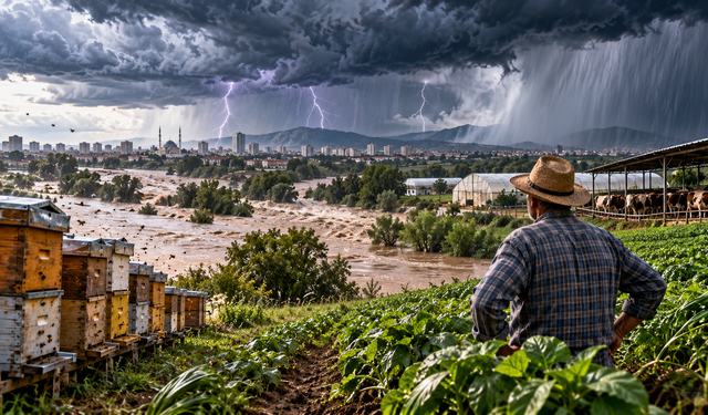 Meteoroloji Uyardı, İl Tarım Düğmeye Bastı! Adana Genelinde Sağanak Riski Alarmı