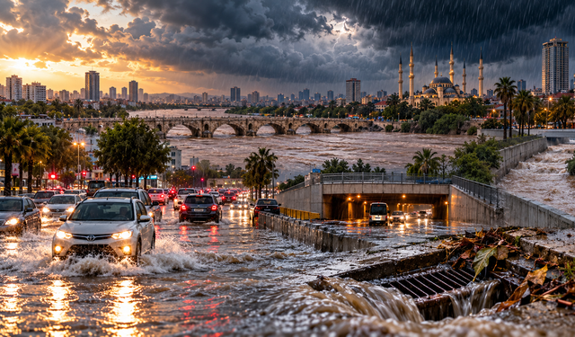 Adana’da Yağmur Suyu, Trafik Ve Altyapı Tek Planda Birleşmeli! İşte Önerilen Yol Haritası