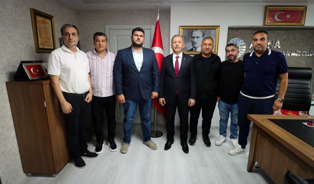 Adanaspor Başkanı Uğur Özdemir'den Loğoğlu'na Ziyaret