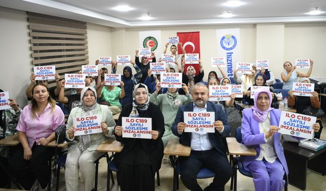 HİZMET-İŞ’ten Adana’da Ev İşçileri İçin Hak ve Örgütlenme Seferberliği