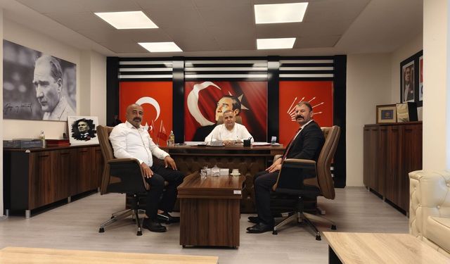 Fırat Denli’den CHP Adana İl Başkanı Orhan Bayram’a Ziyaret