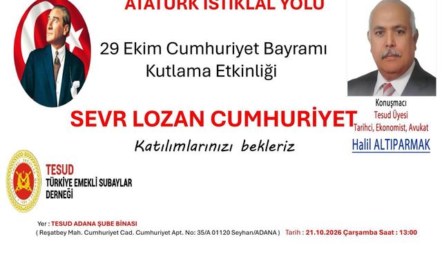 Altıparmak TESUD’da Konuşacak