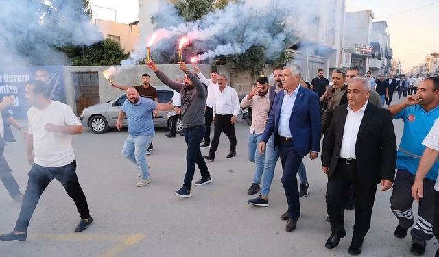 Ova, Uçak, Onur ve Şakirpaşa mahallesinden Zeydan Karalar’a  Ahde Veda Örneği