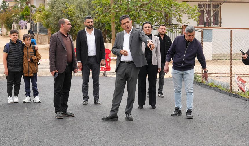 Kozan’da Yollar Yenileniyor