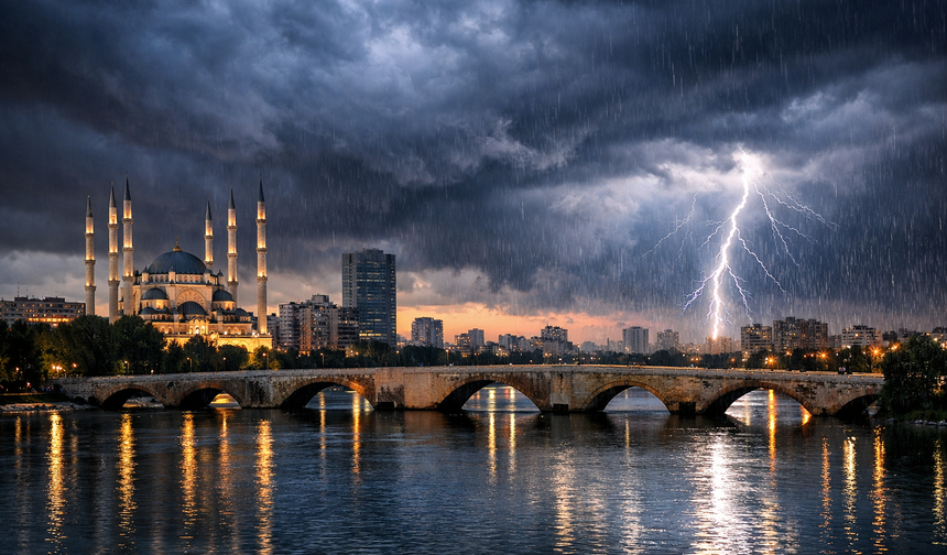 Meteoroloji’den Adana’ya "Ani Sağanak" Uyarısı