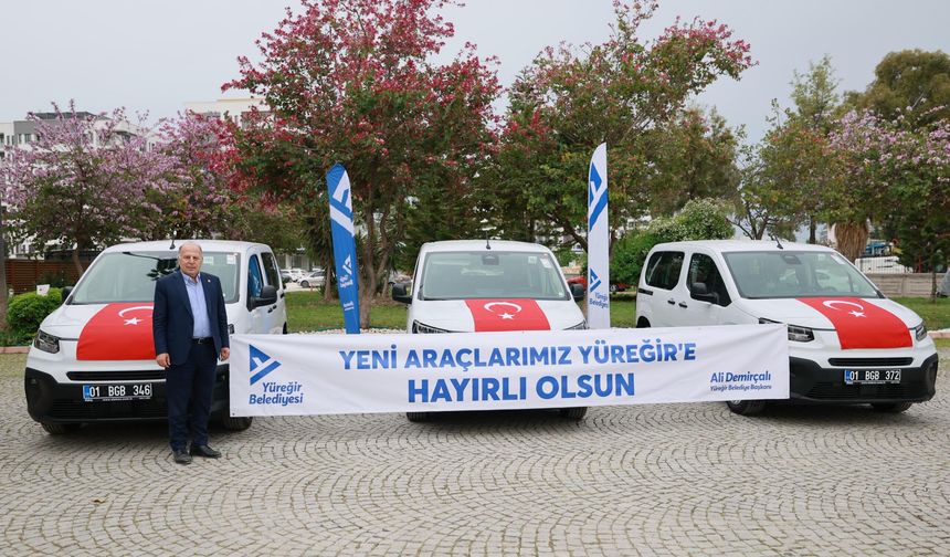 Yüreğir Belediyesi’nden Yeni Hamle: Araç Filosu Büyüyor