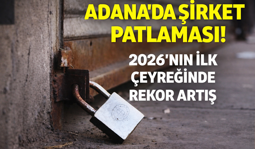 Adana’da Şirket Sayısı Patladı! 3 Ayda 925 Yeni Firma