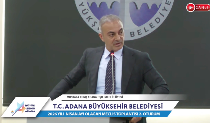 Adana'da "Merdiven" Gibi Yollar! Tunç"Tonla Asfalt İhalesi Olmaz, Alan Hesabı Olur!"