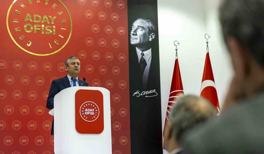 CHP Genel Başkanı Özel: (Seçim çalışmaları hakkında) 'Son güne kadar durmadan çalışılacak'