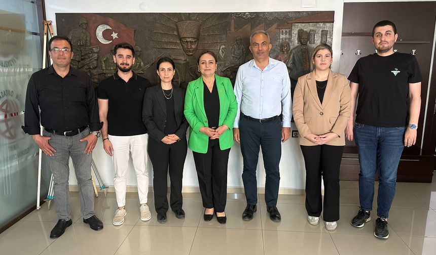 Şevkin’den HKMO Adana Şubesi’ne Ziyaret "Dirençli Kentler İçin Ortak Akıl Şart"