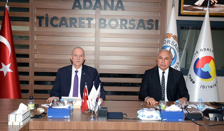 ATB Başkanı Bilgiç'ten Ezber Bozan Çağrı "Çukurova Yeni Ürün Desenine Geçmeli!"