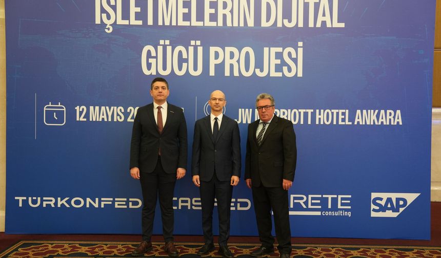 TÜRKONFED ve SAP’den KOBİ’lerin Dijital Dönüşümüne Güç Verecek Ortak Proje