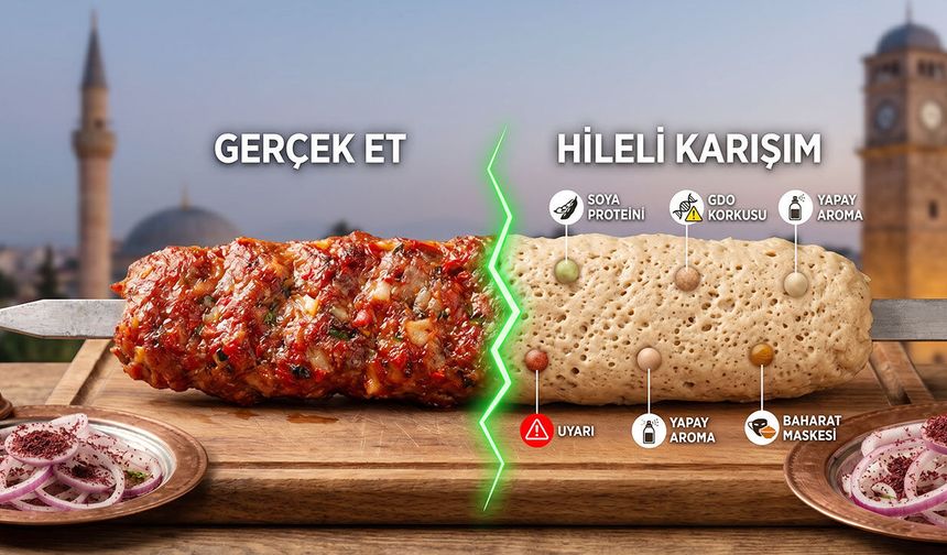 Uzmanlar Saptadı: Adana Kebapta Soya Kıyması Tehlikesi!