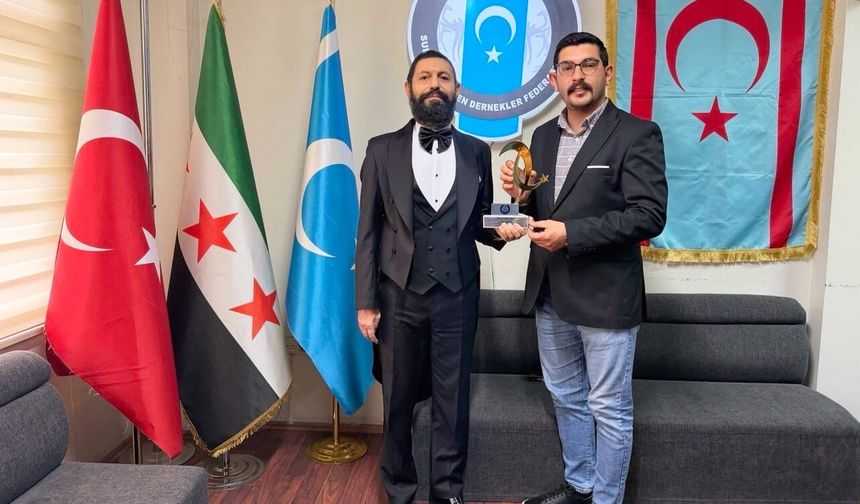 Akif Manaf’a “Umut ve Barış Ödülü” Verildi
