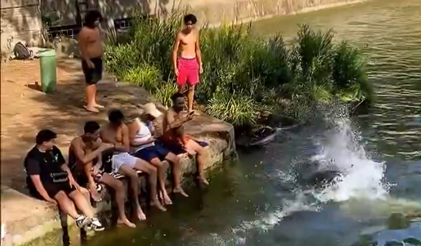 Fransızlar Serinlemek İçin 'Adana Usulü' Çözüm Buldular