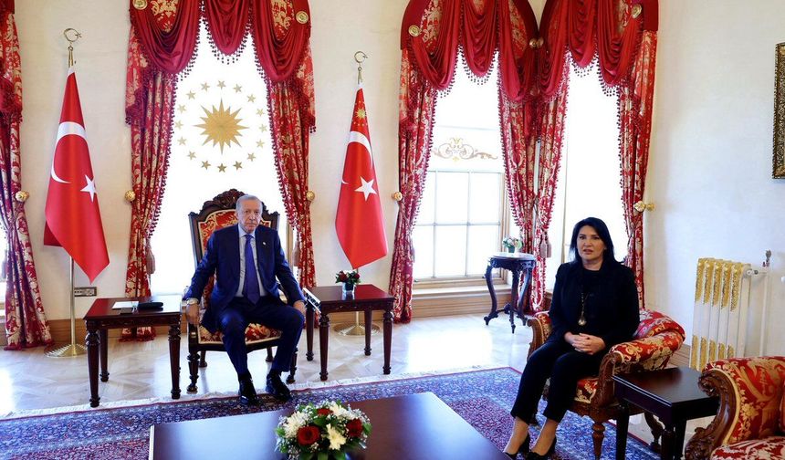 Cumhurbaşkanı Erdoğan, Sunay Karamık’ı Kabul Etti