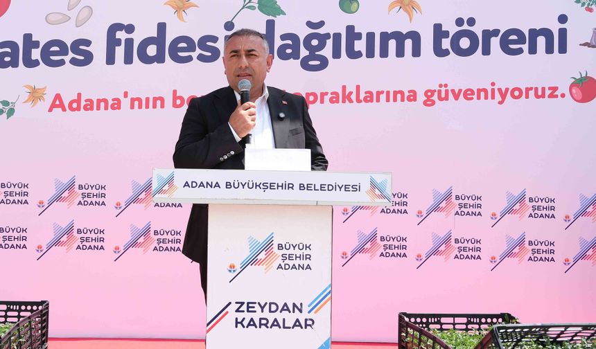 200 Bin Domates Fidesi Dağıtıldı: Adana Büyükşehir Belediyesi’nden Üreticiye Büyük Destek
