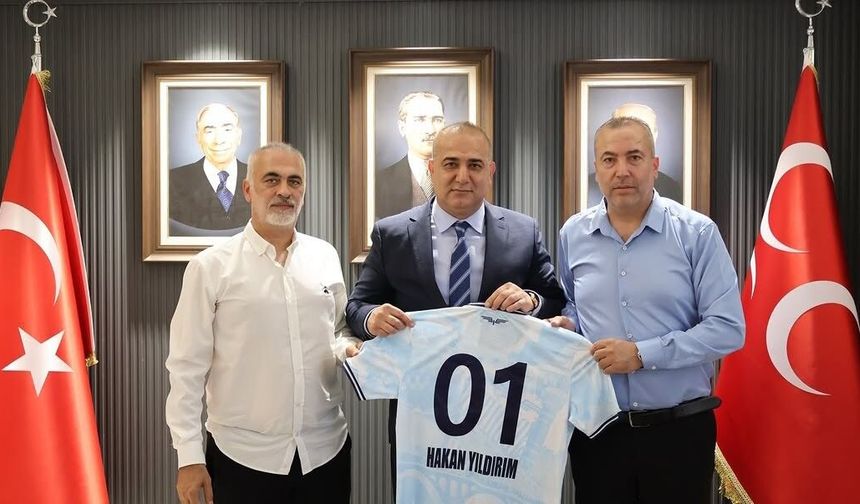 Adana Demirspor Yönetiminden MHP Adana İl Başkanlığına Ziyaret