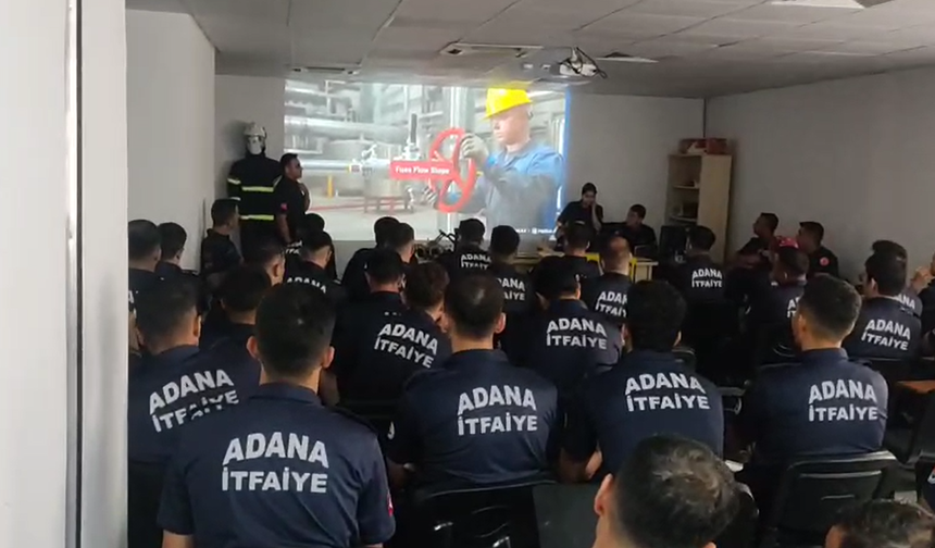 Adana İtfaiyesinden Kesintisiz Hazırlık "Her Eğitim Bir Hayat Kurtarır"