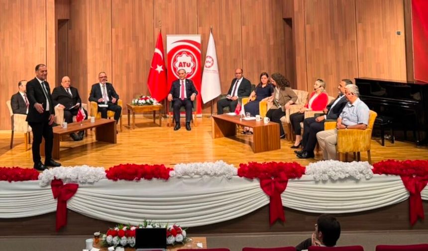 Rektör Sözen: ATÜ'de Hedef Dünya İle Rekabet Eden Mezunlar