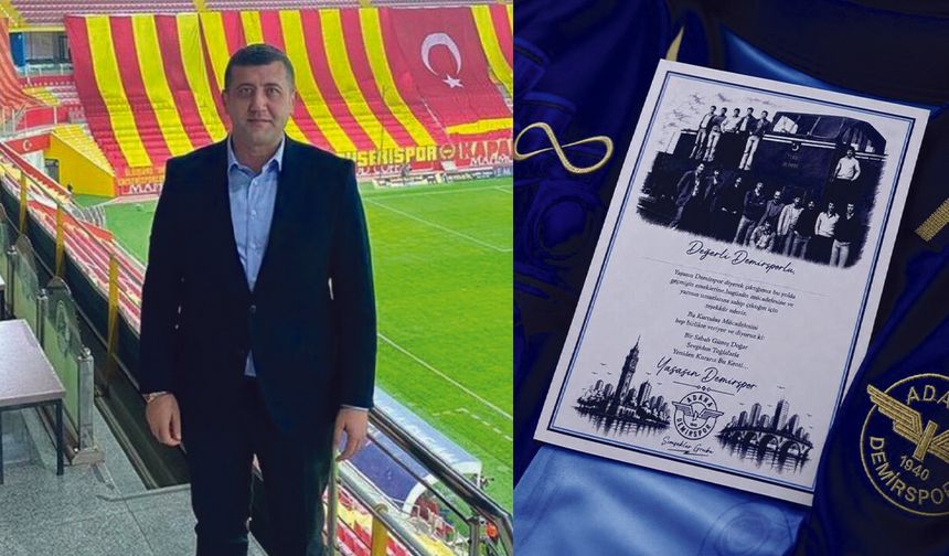 MHP'li Baki Ersoy'dan Adana Demirspor'a Anlamlı Destek: "Yalnız Değilsiniz"
