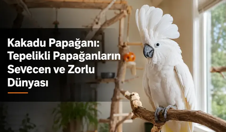 Kakadu Papağanı: Tepelikli Papağanların Sevecen ve Zorlu Dünyası