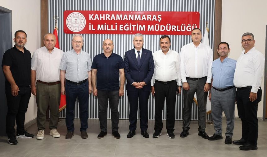 Eğitim-Bir-Sen Adana'dan Kahramanmaraş'a Dayanışma Ziyareti