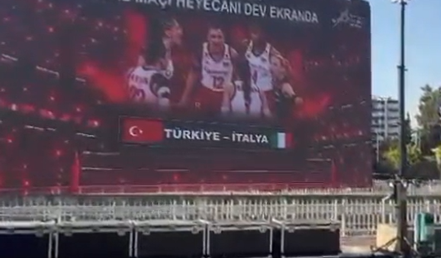 Filenin Sultanları Finalde, Adana’da Dev Ekran Heyecanı