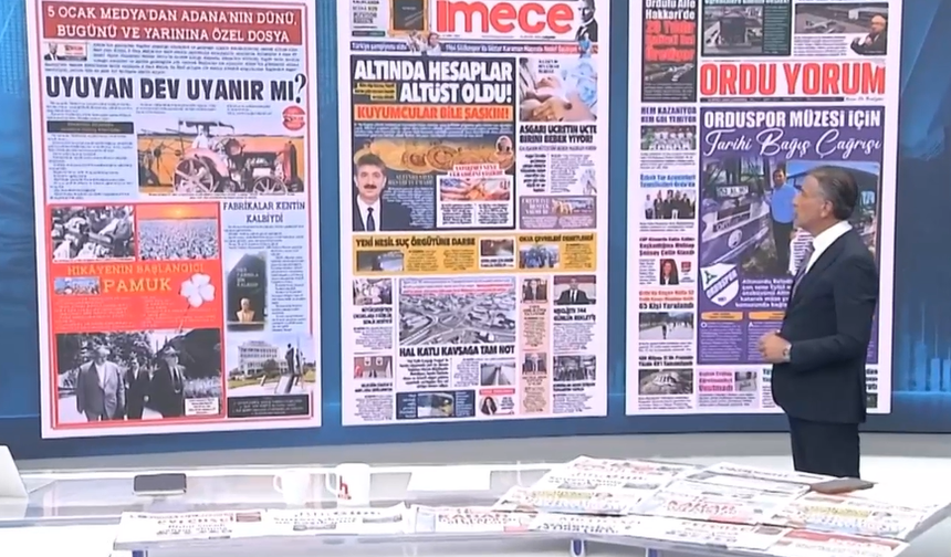 5 Ocak Gazetesi’nin Çarpıcı Yazı Dizisi Halk TV’de Ekranlarında Yer Aldı