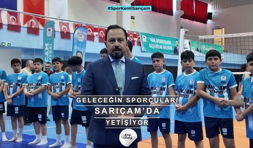 Sarıçam’da Sporun Geleceği Bugünden İnşa Ediliyor