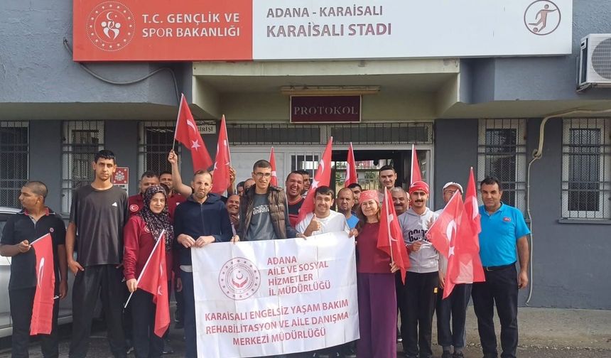 Adana’da Özel Bireylerle Dünya Yürüyüş Günü Etkinliği