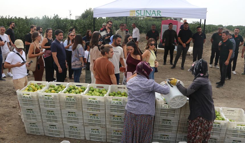 Sunar Yatırım’ın Çiftliğinde Festival Ziyaretçilerine Hasat Deneyimi