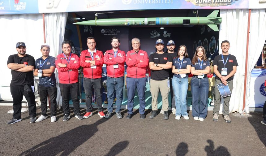 Çukurova Üniversitesi TEKNOFEST 2026’da Gurur Kaynağı Oldu: 1.5 Adana Roket Takımı’ndan Şampiyonluk!