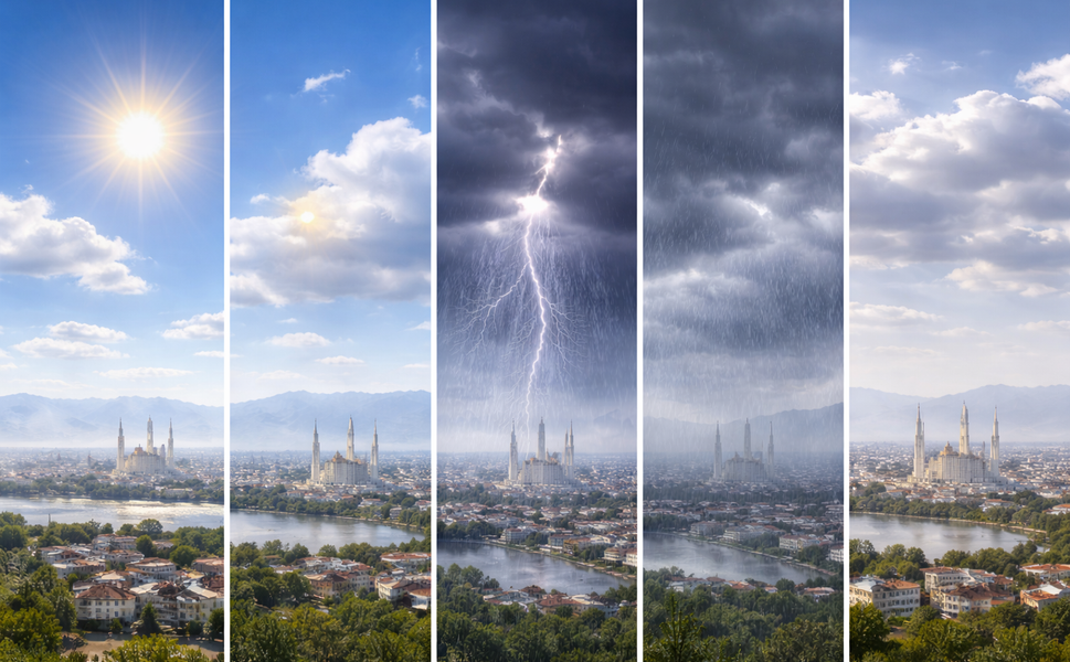 Pozantı ve Tufanbeyli Dikkat! Sıcaklıklar Çakılıyor, Sağanak Yağış Kapıda!