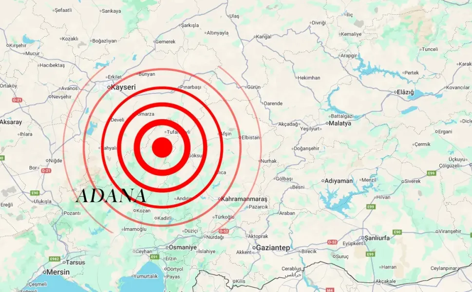 Adana Saimbeyli'de Korkutan Sarsıntı
