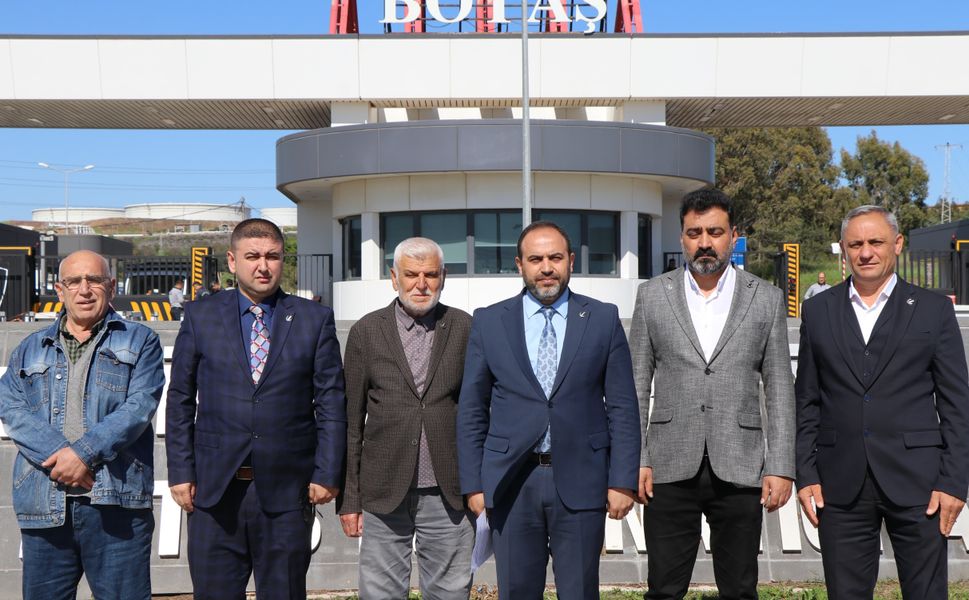 YRP Adana Teşkilatı Ceyhan BOTAŞ Önünde Vanaların Kapatılmasını İstedi