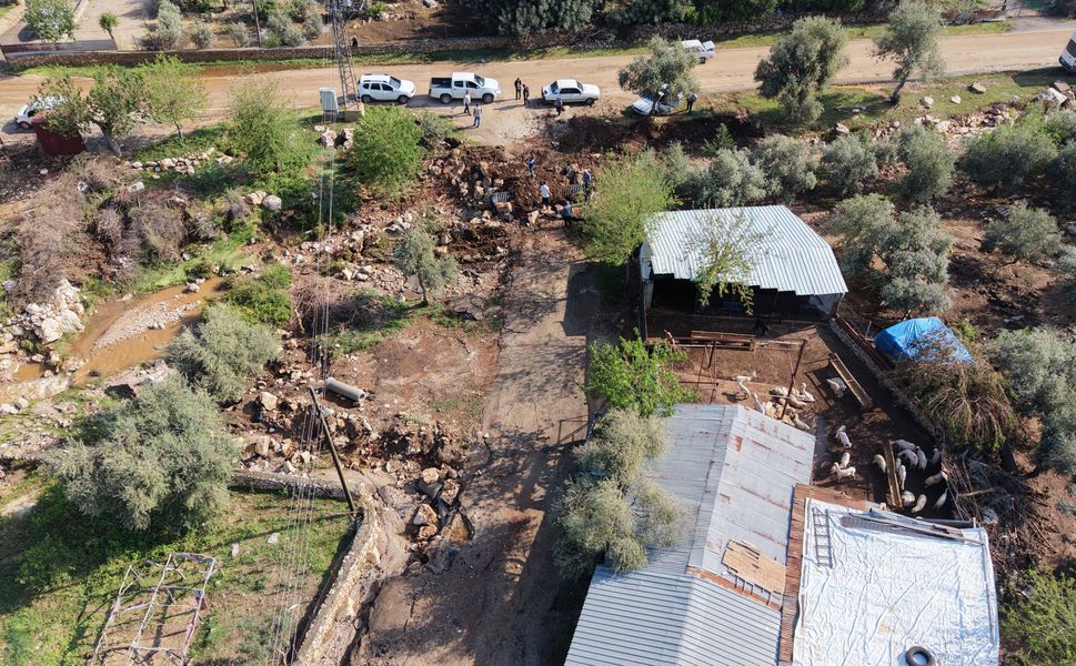Kozan’da Sel Felaketi: Hasar Havadan Görüntülendi