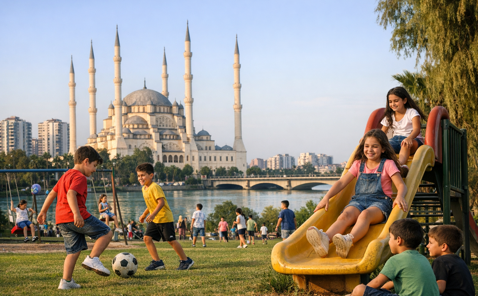 Adana Genç Nüfus Oranıyla Dikkat Çekti: Nüfusun Dörtte Biri Çocuk