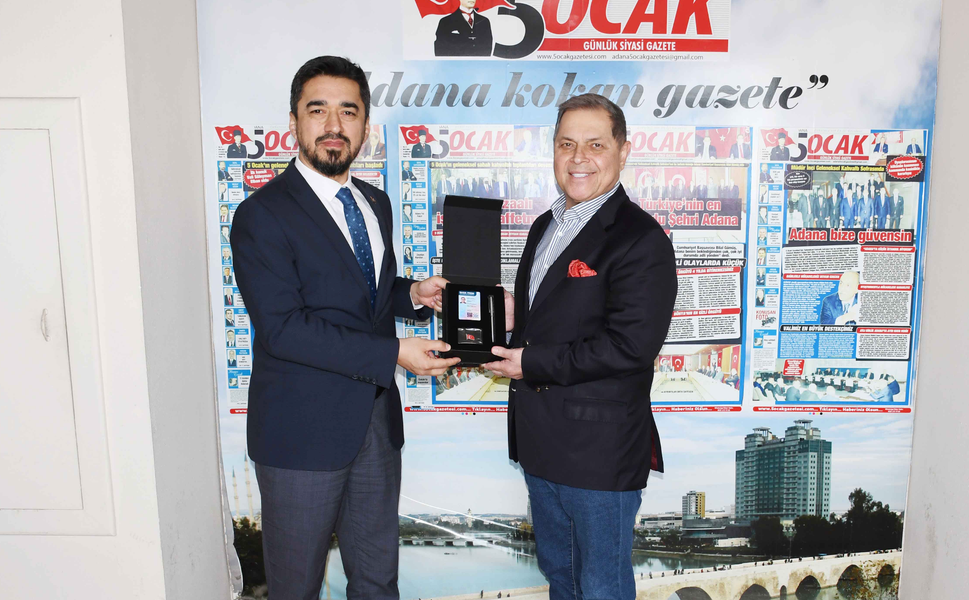 Yalınız’dan Çokduygulu’ya Ziyaret Ve Basın Kartı Takdimi