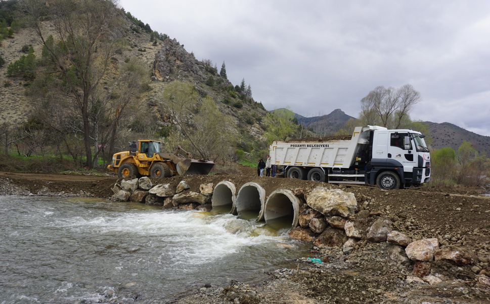 Dere Yatağında Korku Bitiyor: Pozantı Belediyesi’nden Stratejik Hamle!