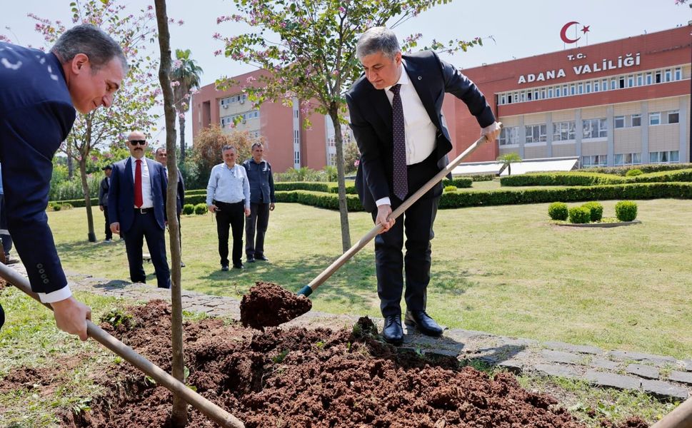 Valilik Bahçesinde Narenciye Dikimi Gerçekleştirildi