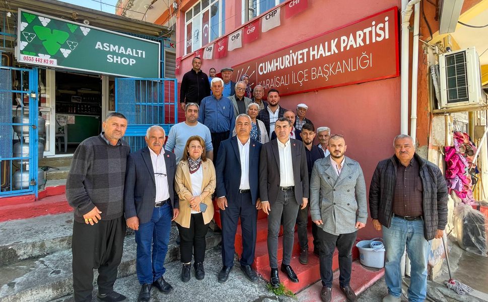 CHP Adana Sahaya İndi: Başkan Tanburoğlu'nun Durağı Karaisalı Oldu