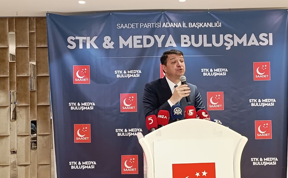 Saadet Partisi Genel Başkanı Mahmut Arıkan Adana'da Konuştu