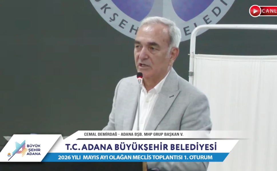 Demirdağ, Adana’nın Sorunlarını Tek Tek Sıraladı! Mecliste Dikkat Çeken Çıkış