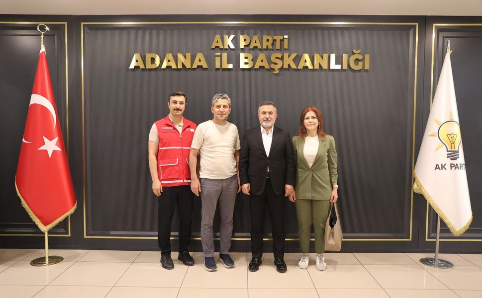 AK Parti Adana İl Başkanlığı’ndan Kızılay’a Destek